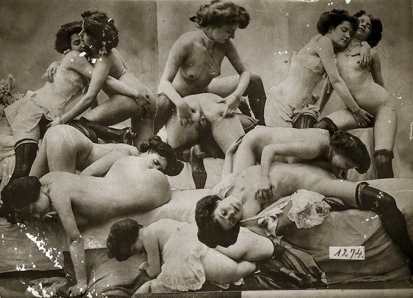 1940s Orgies - Selections from 'The Collage Orgies 1890 â€“ 1900' â€“ Daniel D. Teoli Jr.  Archival Collection
