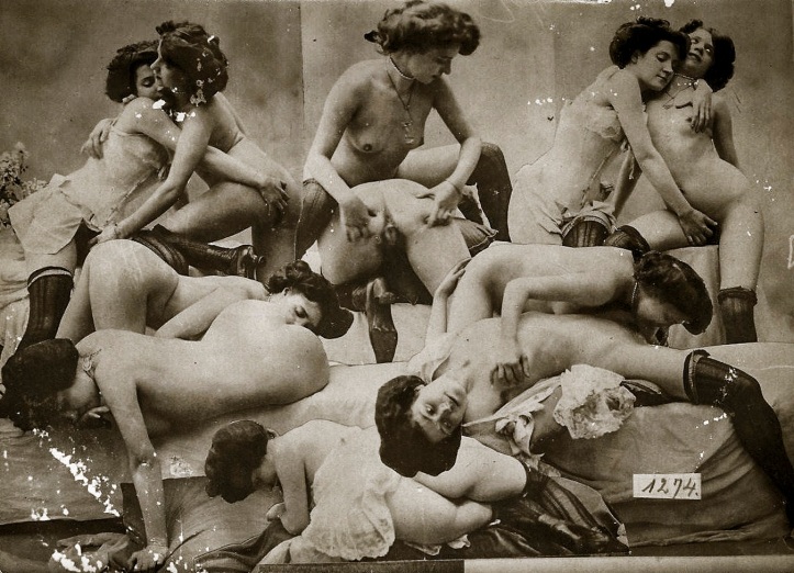 1940s Sex Orgy - Selections from 'The Collage Orgies 1890 â€“ 1900' â€“ Daniel D. Teoli Jr.  Archival Collection